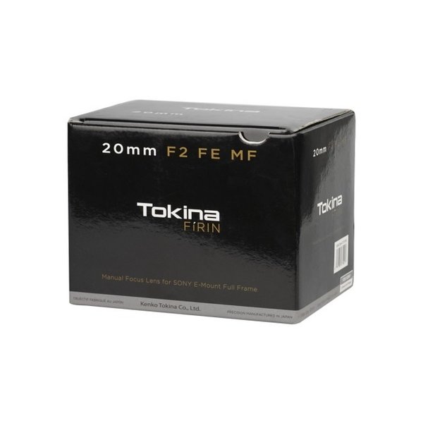 Tokina Firin 20mm f/2 FE MF Sony E-Mount
