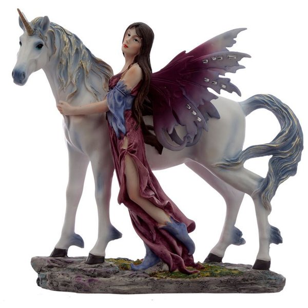 Fata dei Fiori Ametista con Unicorno